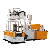 Horisontell dubbelglid formsprutningsmaskin